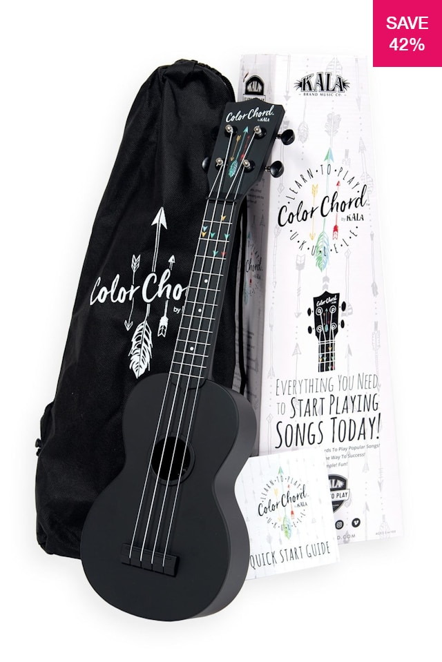 42 off on learn to play colour chord soprano ukulele pack