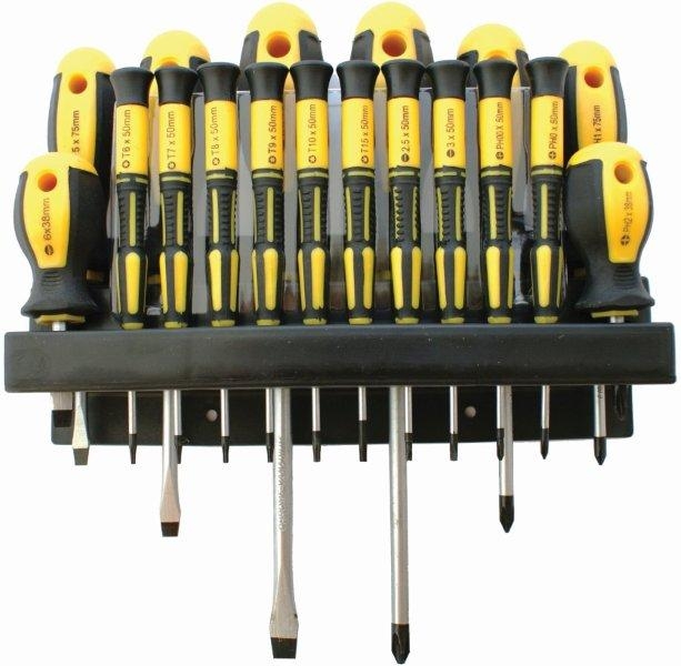 57 off on Tork Craft 18Piece Standard & Precision Size Screwdriver