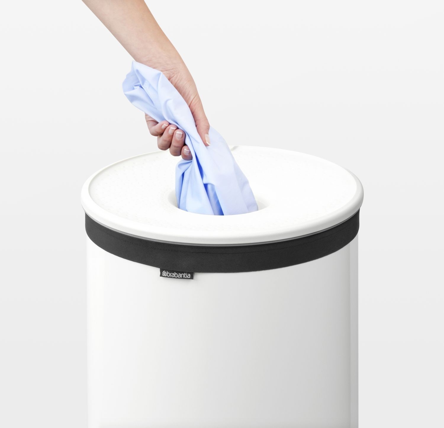 29 off on Brabantia 60L White Laundry Bin with Lid OneDayOnly.co.za