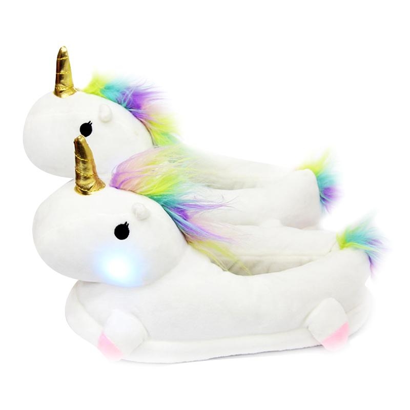 unicorn night slippers