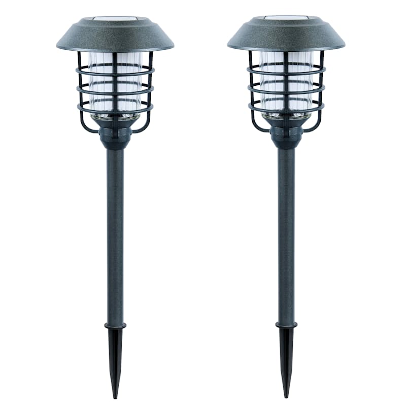 50 Off On Radiant Lighting Set Of 2 Led Solar Garden Spike Lights Led Solar Garden Spike Lights