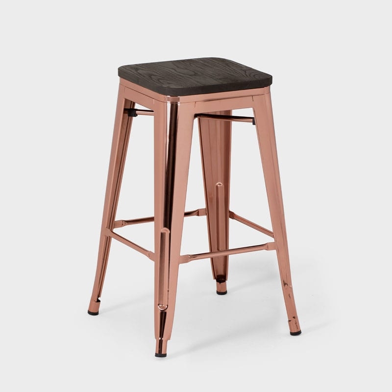 36 Off On The Trilogy Trendy Rose Gold Chair Bar Stools Onedayonly Co Za