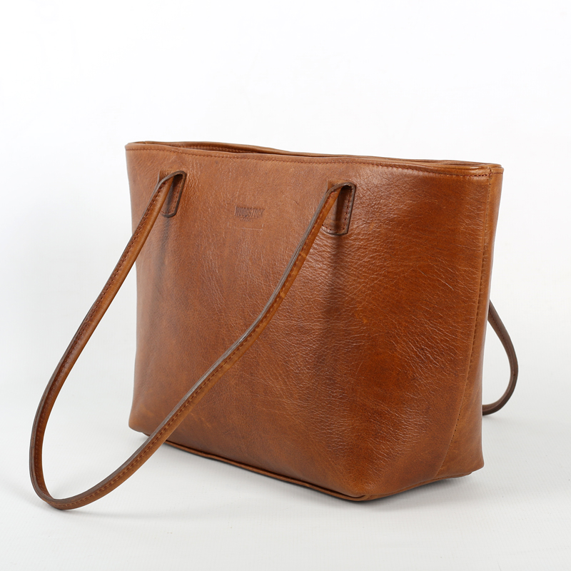 Woodstock leather tote bag clearance