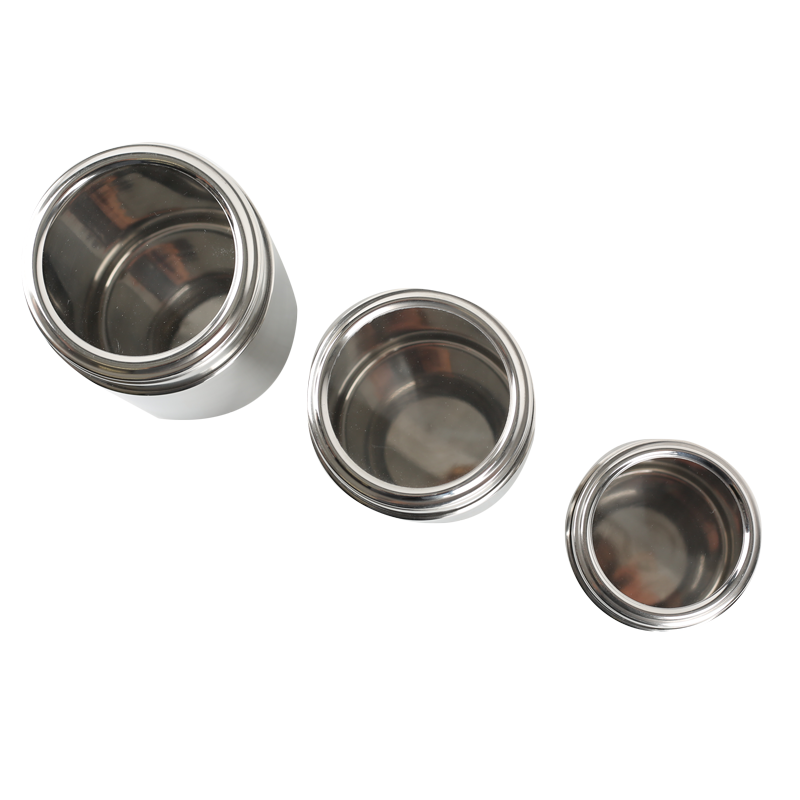 46 Off On Classic Pack Of 3 Stainless Steel Canister Set OneDayOnly   Me5a4990 2 1 