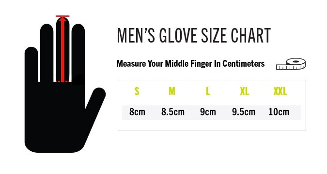 Oakley Factory Pilot Glove Size Chart