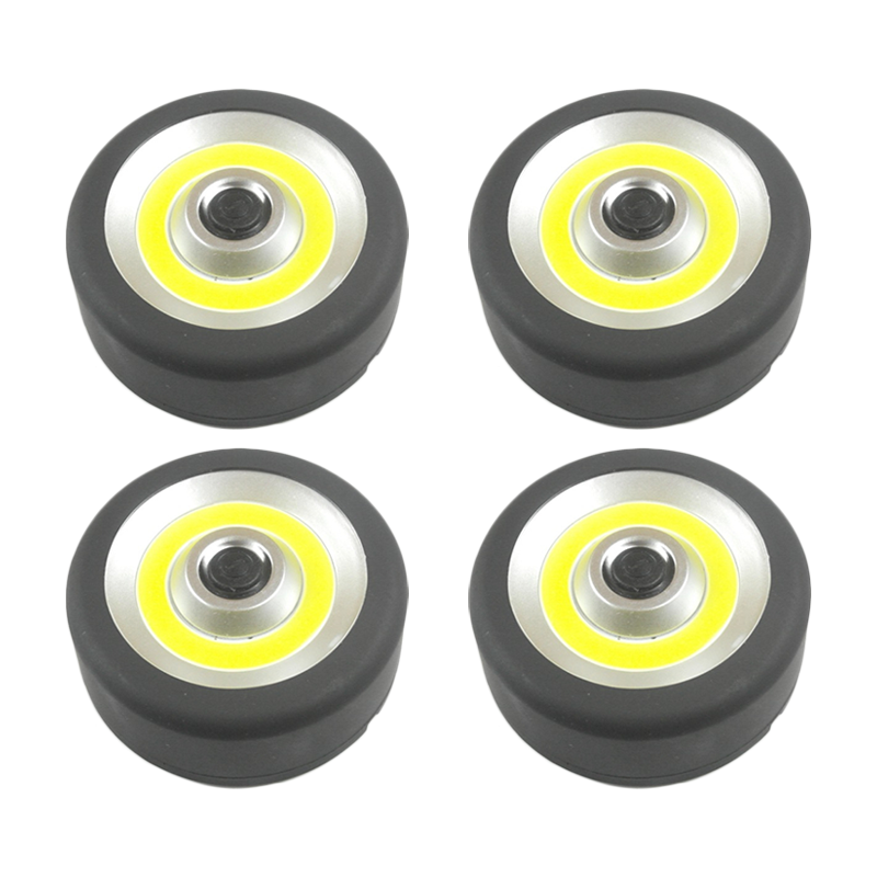 31 off on COB Battery Operated LED Round Light Switch (2 or 4 Pack