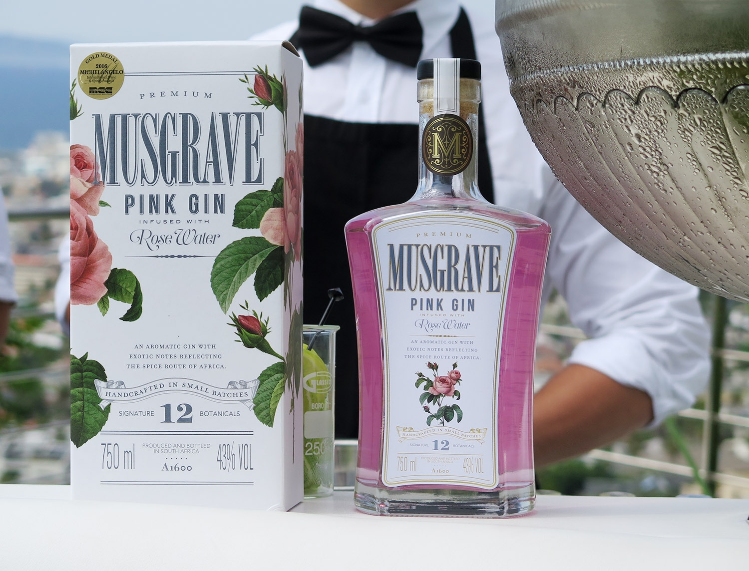 20 off on Musgrave 750ml Pink Gin OneDayOnly.co.za