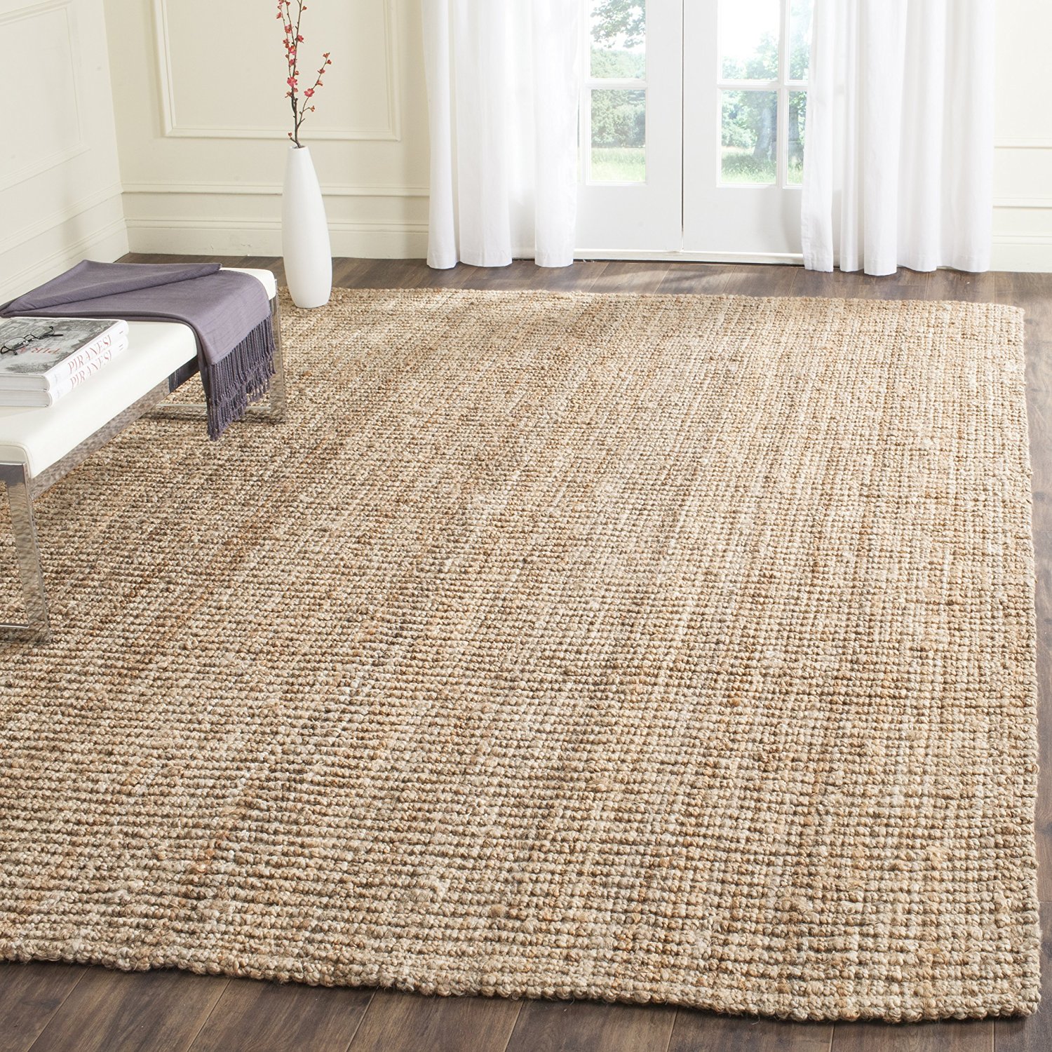 44 Off On Jute Handspun Boucle Woven Almond Rug 2 Sizes Available Onedayonly Co Za