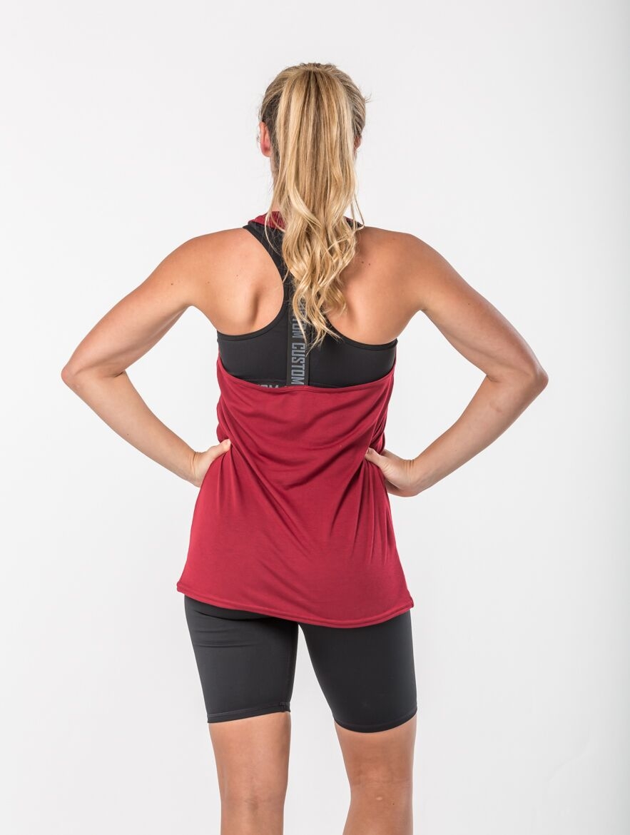28 off on Custom Apparel Ladies Gym Vest OneDayOnly.co.za