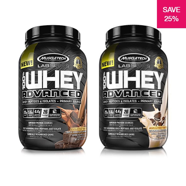 25% off on Lab Series 100% Whey Advanced Protein (2LBS/ 26 Servings)