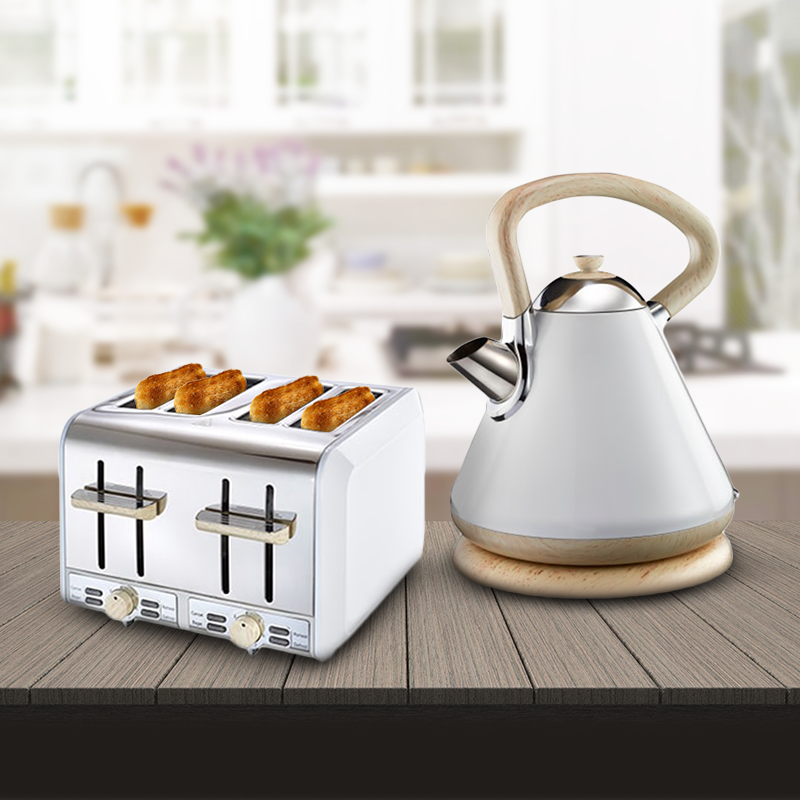 32 off on Russell Hobbs White & Wood Kettle & Toaster OneDayOnly.co.za