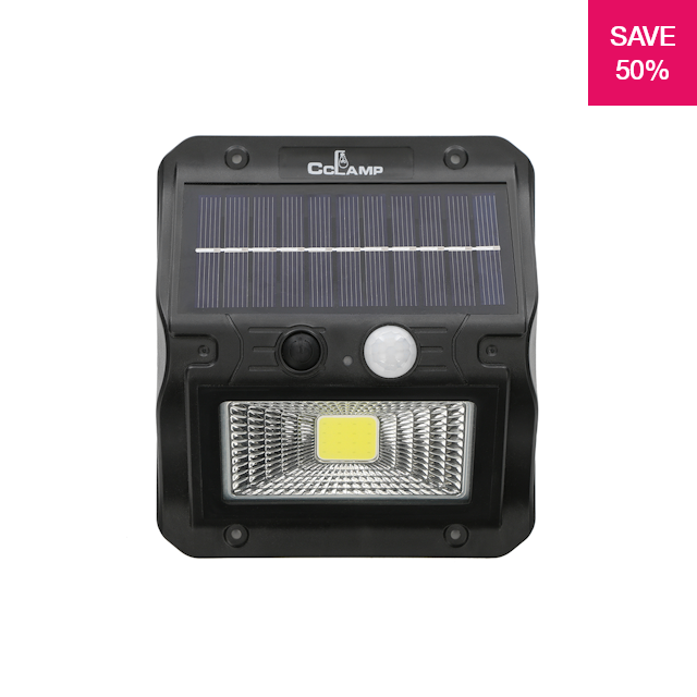 50% off on Pack of 2 Outdoor LED Waterproof Solar Lights