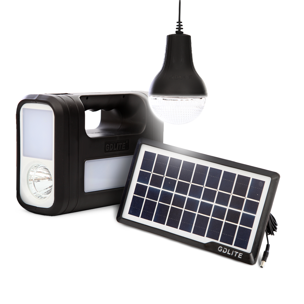34 off on Solar Charging Lighting System with Bulbs & Rechargeable 6V