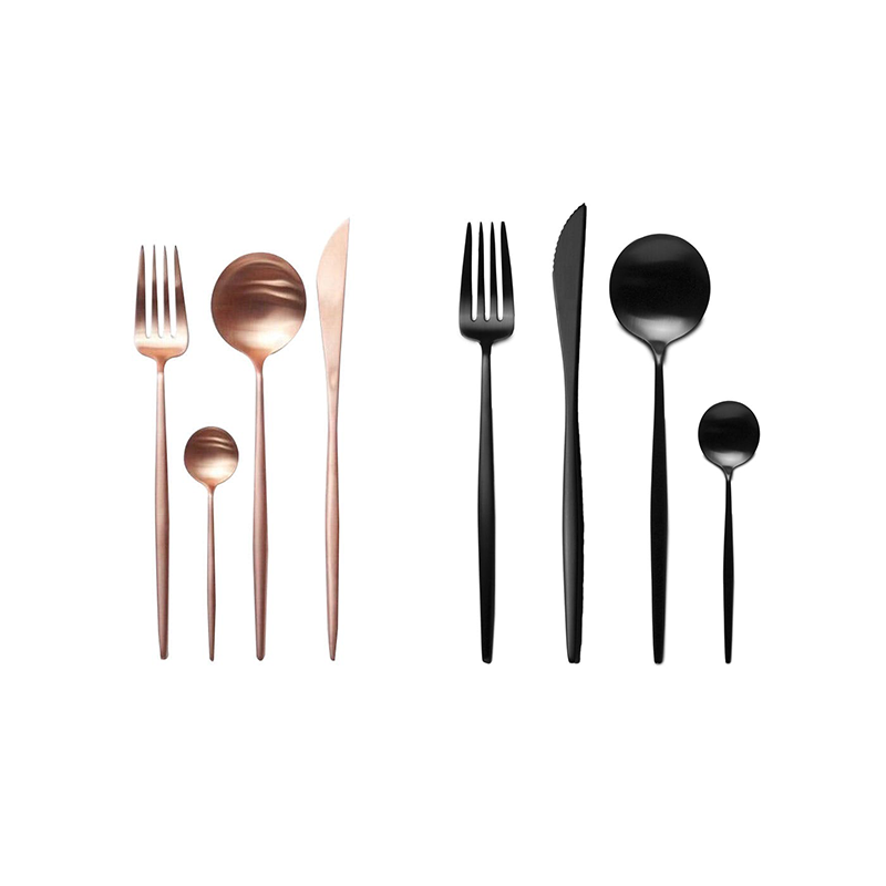 33 off on Nicolson Russell Dubai Cutlery Set Plated in Titanium (16