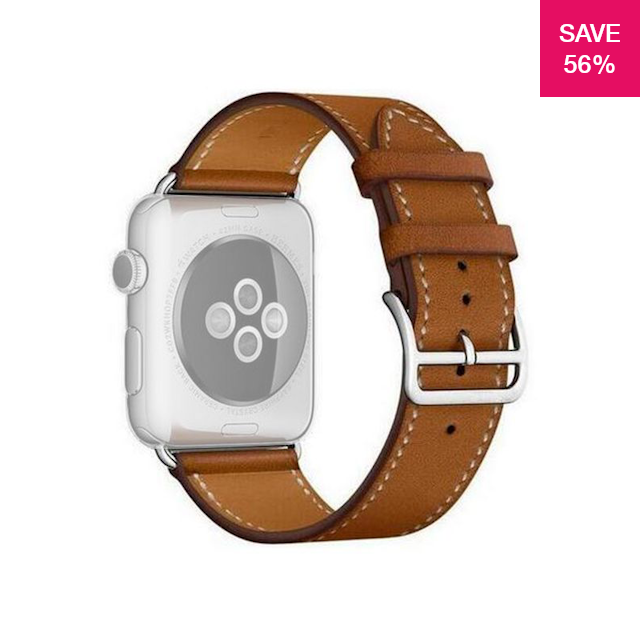 56% off on Leather Strap for Apple Watch