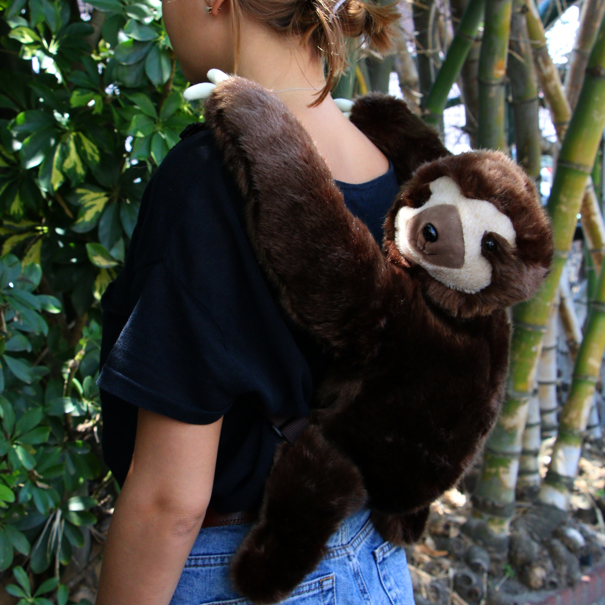 plush sloth backpack