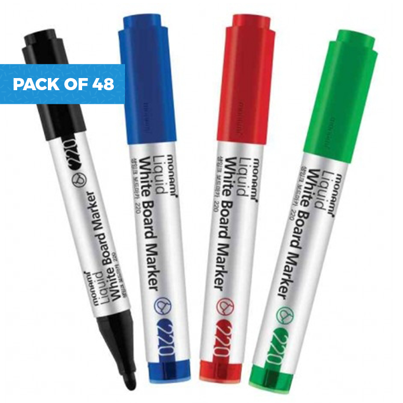 28 off on Set of 48 Sigmaflo Liquid 220 Whiteboard Markers