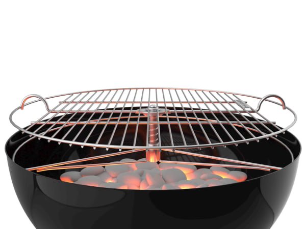 31 off on Original GrillUp Height Adjustable Kettle Braai Grid Fits