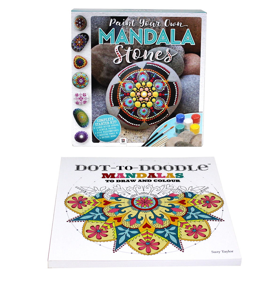 37 off on Paint Your Own Mandala Stones Kit with DottoDot Colouring