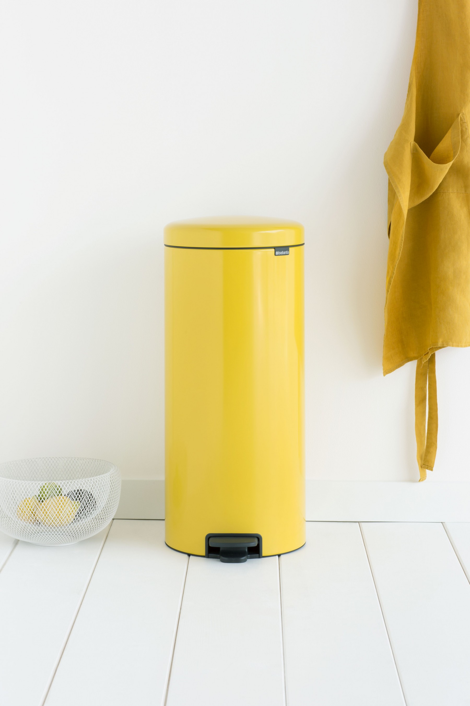 31 off on Brabantia NewIcon Yellow Pedal Bin (5 Sizes Available