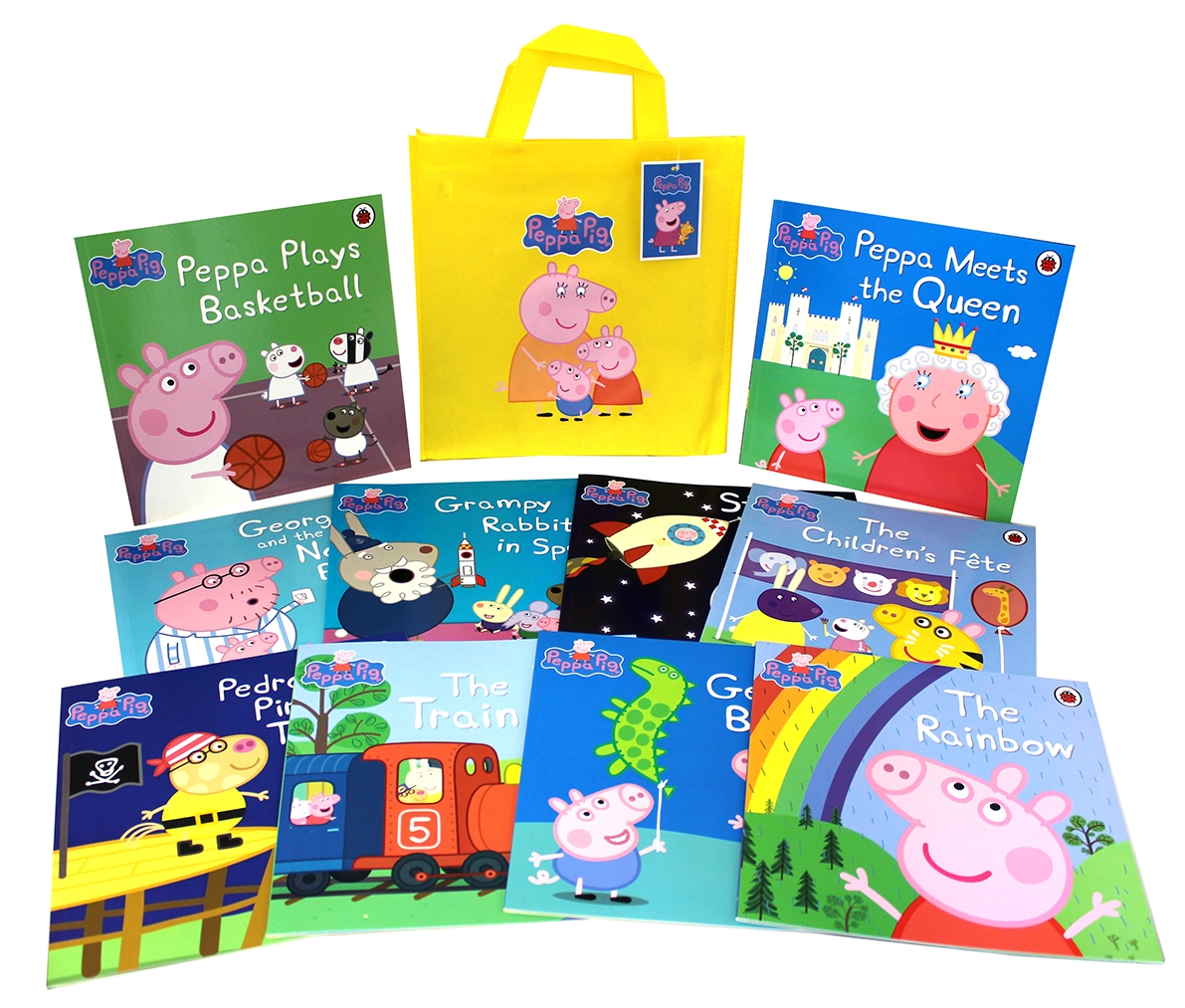 71 off on Peppa Pig Adventure Collection with Tote Bag (10 Books