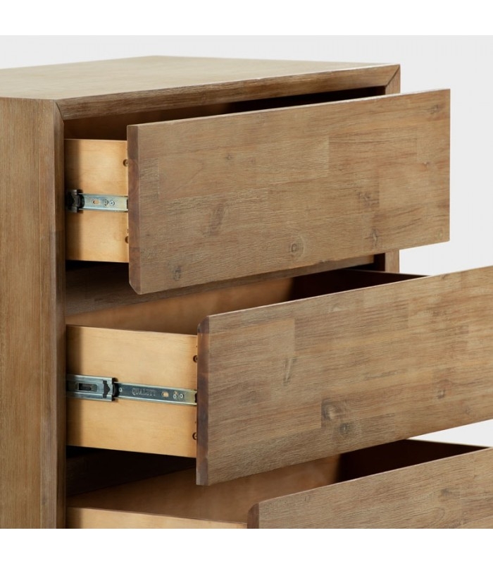 17 off on Peyton Acacia Wood Chest of Drawers OneDayOnly.co.za