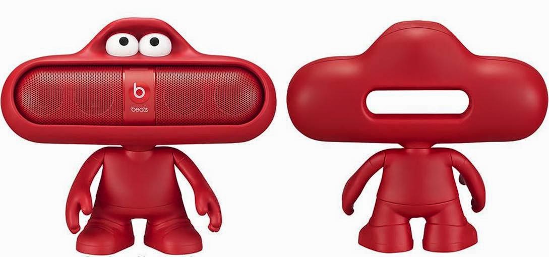beats pill dude red