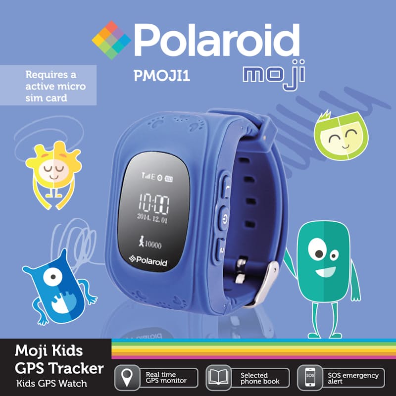 32% off on Polaroid Moji Kids GPS Tracker Safety Watch | OneDayOnly.co.za