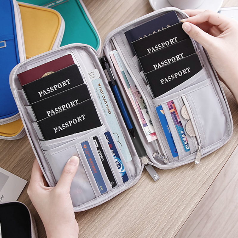 25 off on Family Sized Zip Around Passport Travel Wallet with RFID