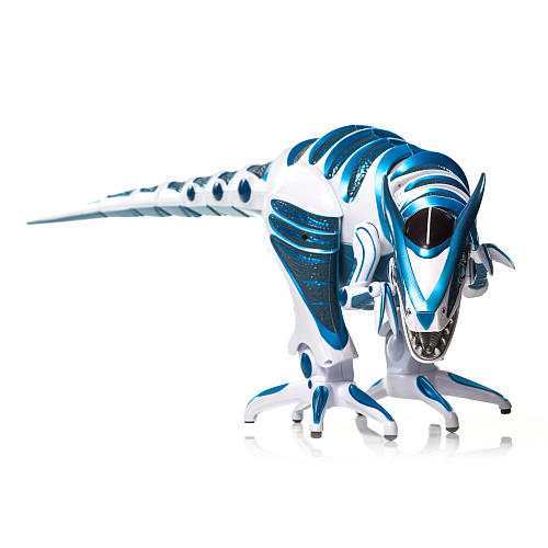 roboraptor blue robot dinosaur