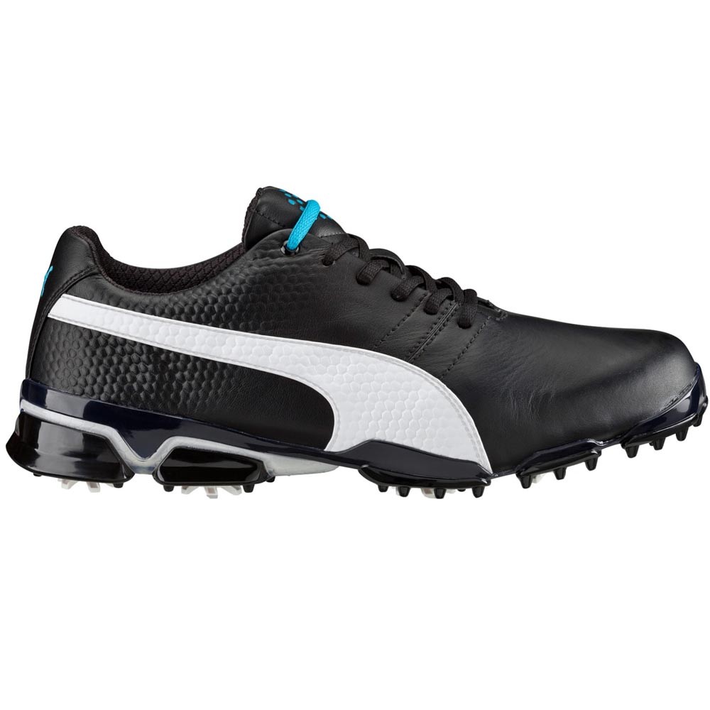 black puma golf shoes