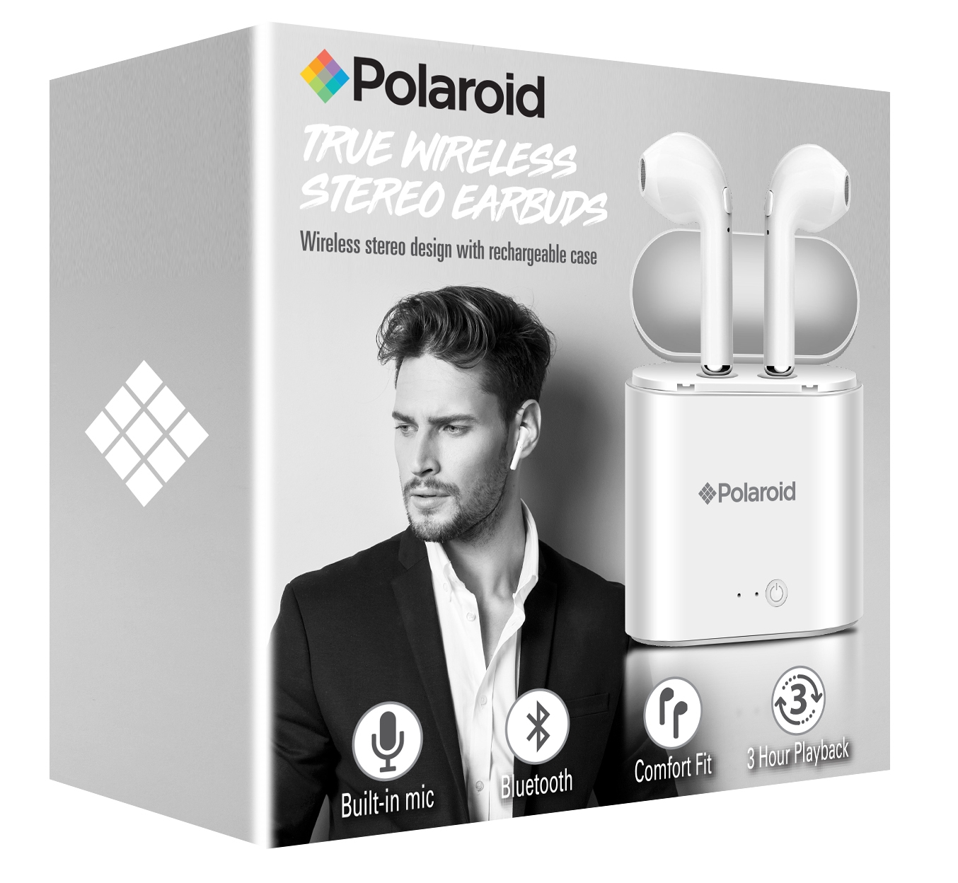 polaroid true wireless earbuds