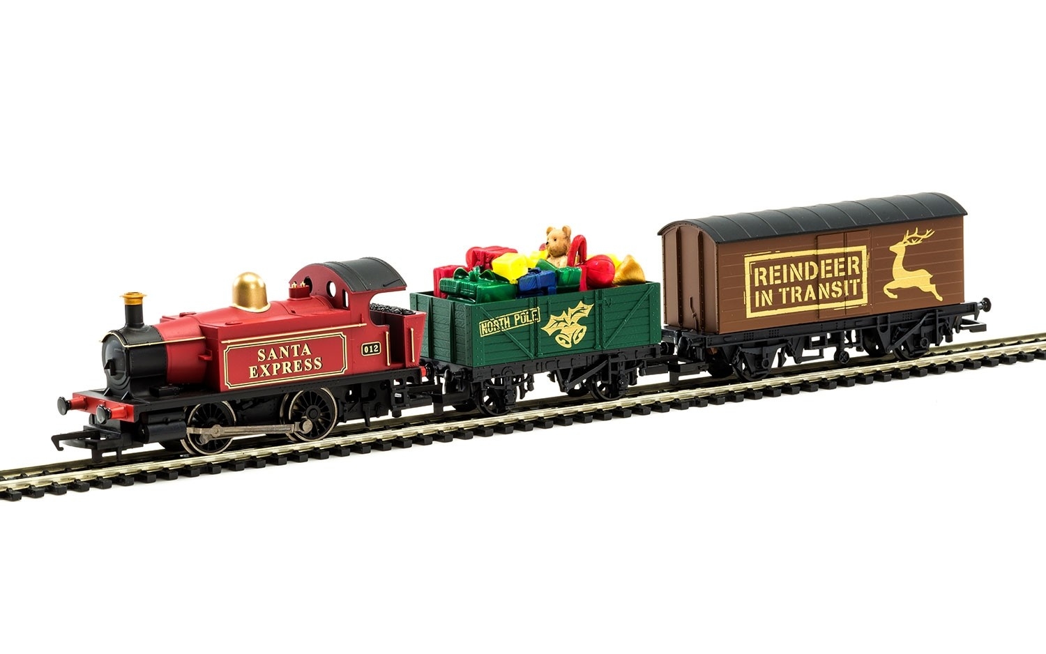 hornby santa's express christmas train set