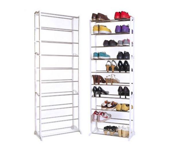 34 Off On 10 Tier Shoe Rack Black Or White