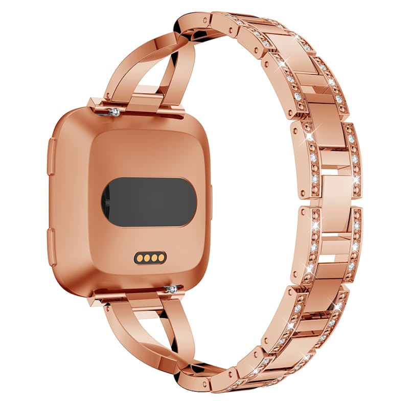 48% off on Ingot Fitbit Versa Rose Gold Stainless Steel Band | OneDayOnly.co.za
