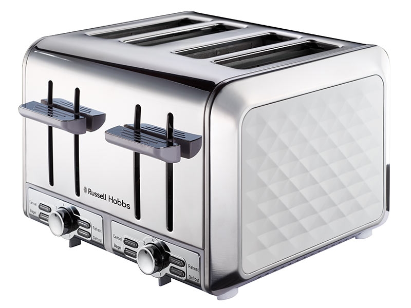 33 off on Russell Hobbs White Diamond Kettle & Toaster OneDayOnly.co.za