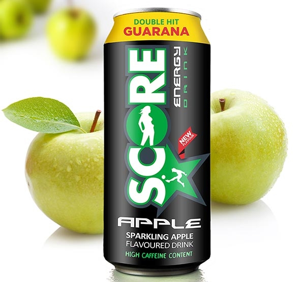 34 off on Score Case of 24 440ml Score Apple Energy Drink OneDayOnly