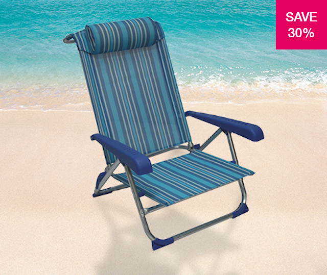 30% off on High Back Beach Chair