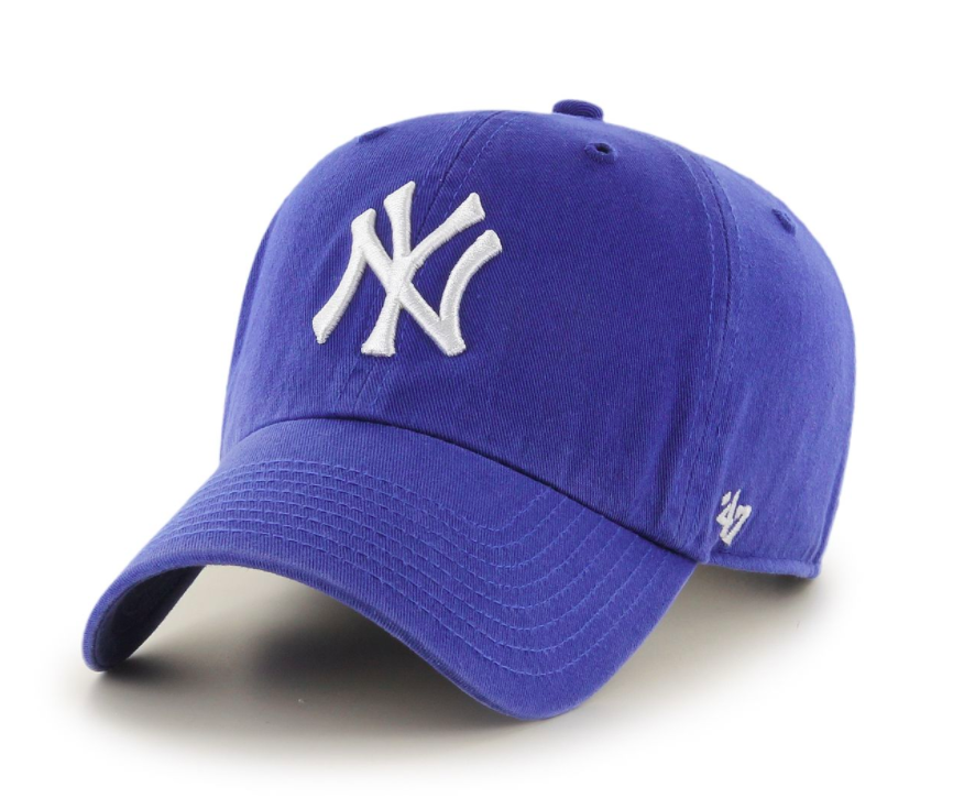 blue ny yankees cap