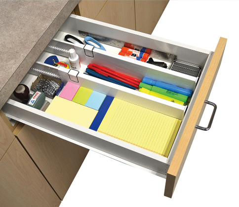 56 Off On Ideaworks Set Of 2 Adjustable Drawer Dividers Home