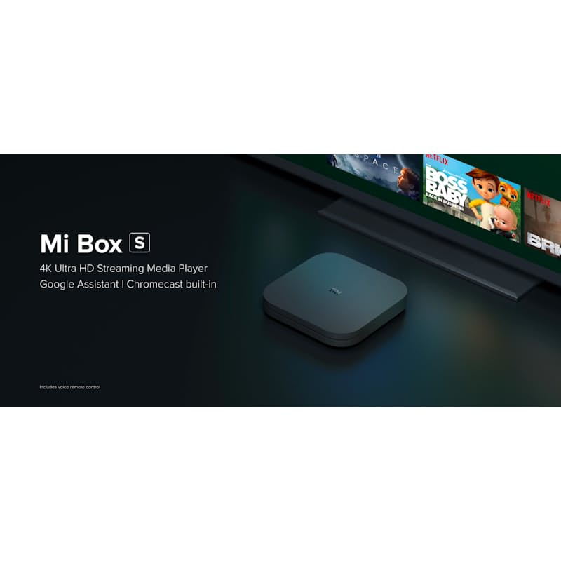 13 Off On Xiaomi Mi Box S 4k Ultra Hd Media Player With Google Assistant And Built In Chromecast Dstv Now Compatible Onedayonly Co Za