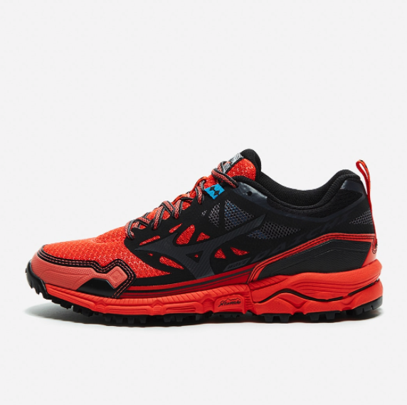 F.Coral/D.Shadow/Black Mizuno Wave Daichi 4 Womens Trail Running Shoes 