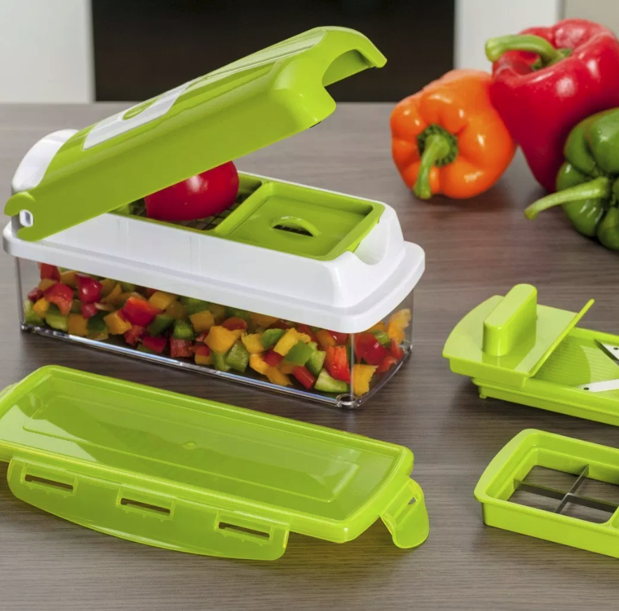 34 off on 10Piece MultiPurpose Fruit & Vegetable Slicer Set