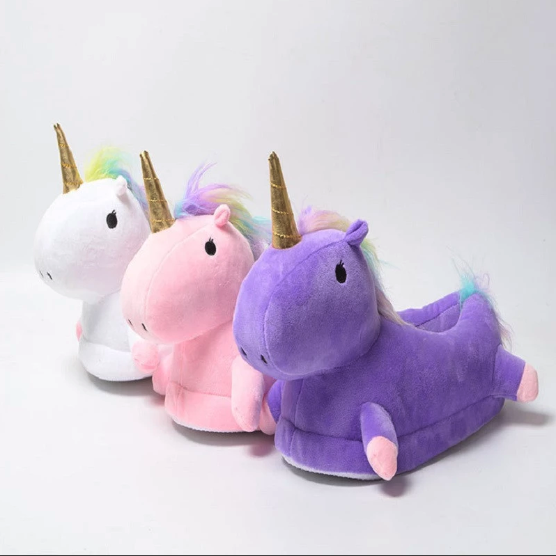 cute unicorn slippers
