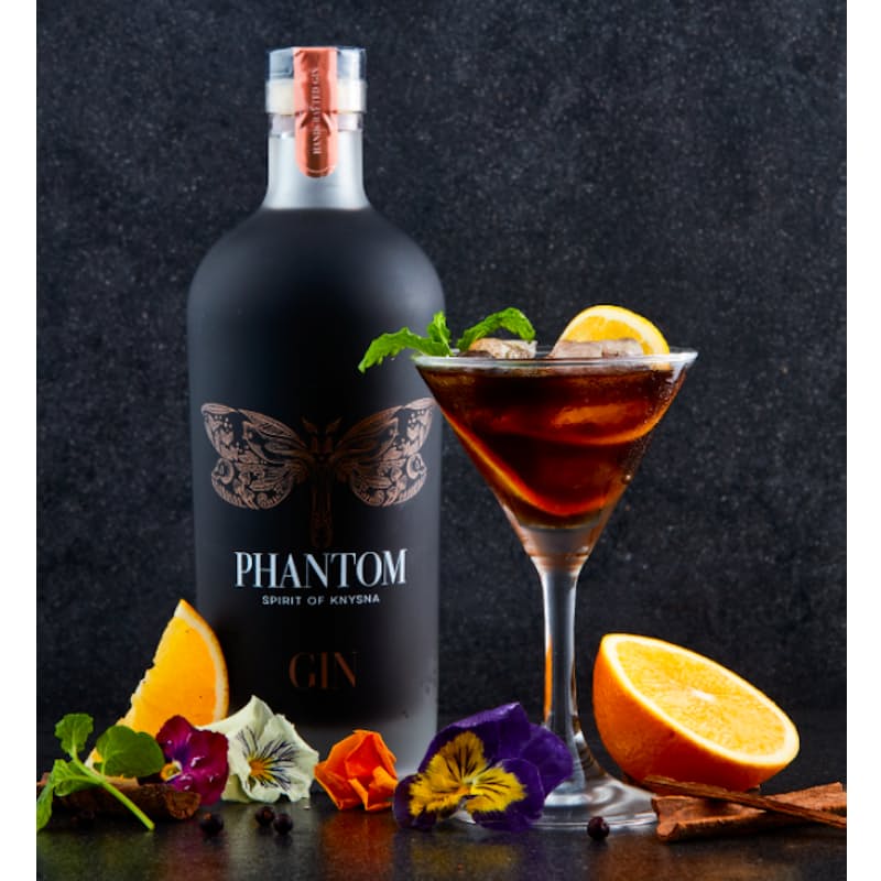 26 Off On Phantom Gin Small Batch Handcrafted Spirit Of Knysna Gin 750ml Onedayonly Co Za