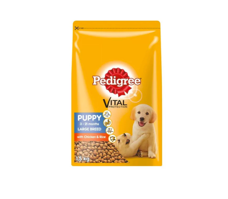 27 off on Pack of 8, 1.5kg Puppy Dry Food (12kg Total)