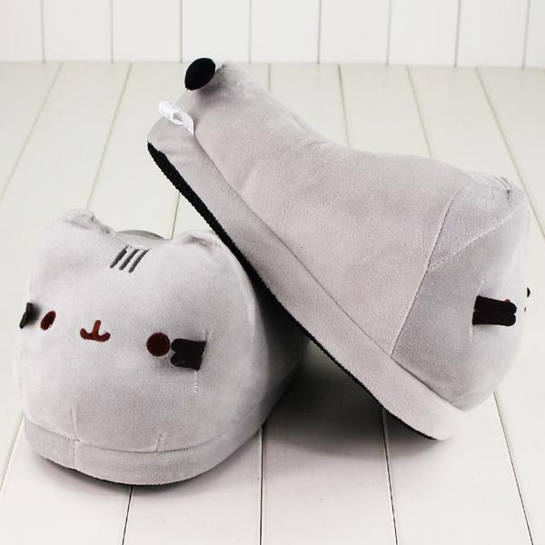 pusheen cat slippers