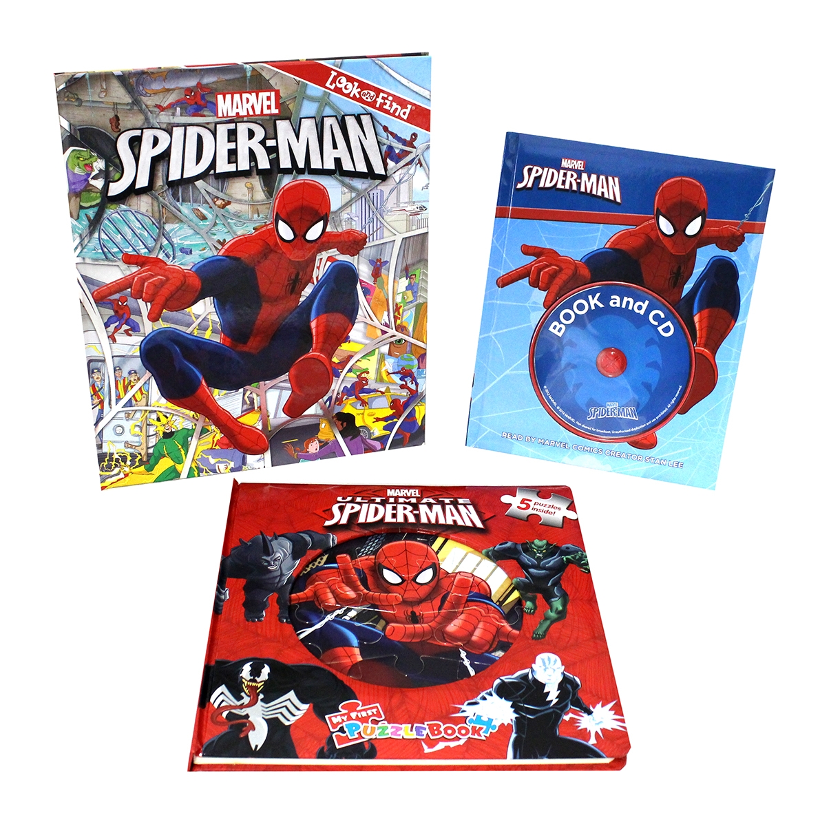 55 Off On Spiderman My First Puzzle Book Look Find Plus Storybook Cd