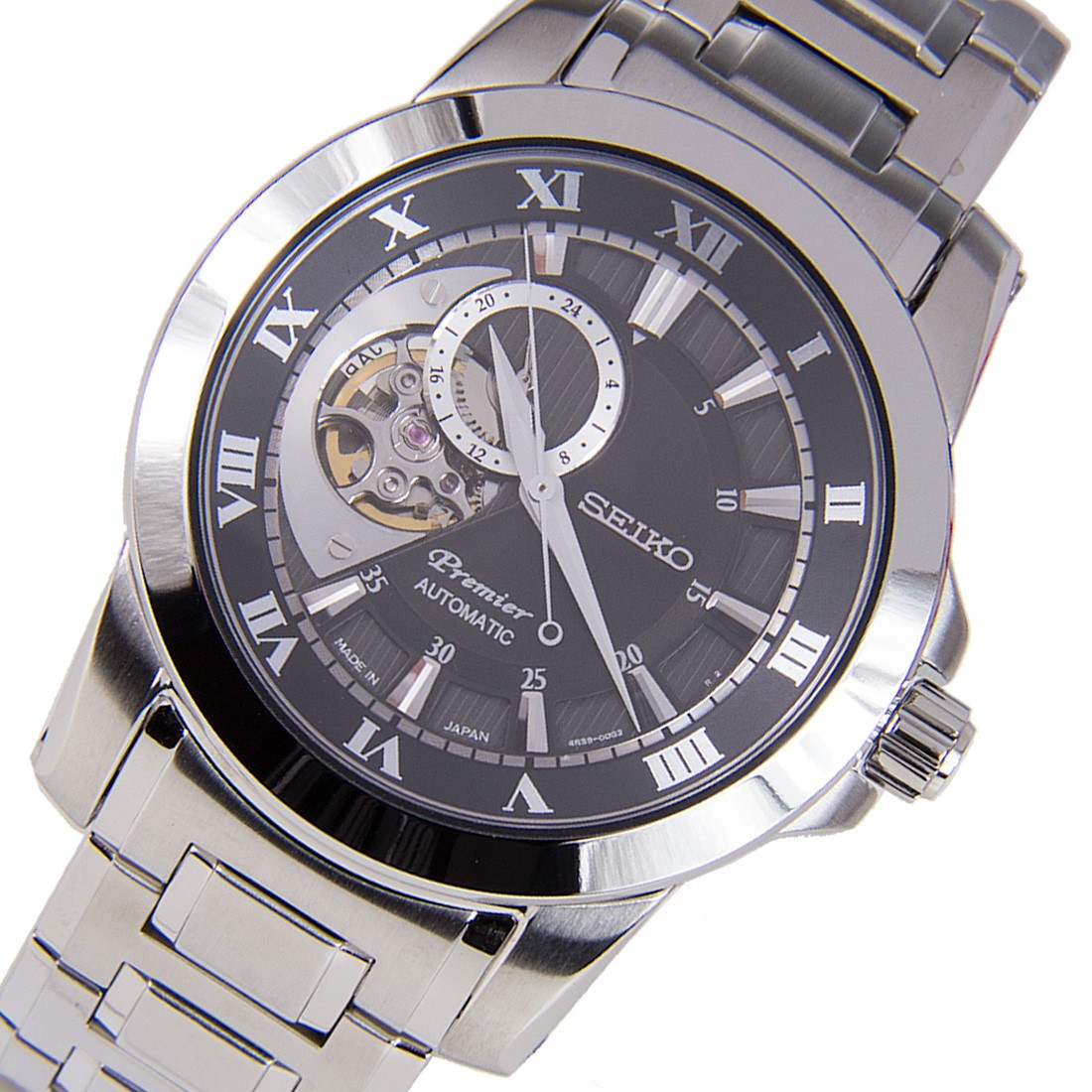 seiko premier open heart