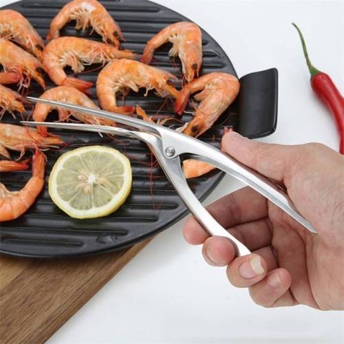 46 off on Shrimp Magic Stainless Steel Prawn Peeler & Shrimp Deveiner